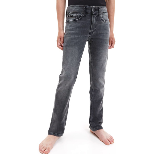 Textil Criança M 3l Pants Sass Maor Calvin Klein Jeans IB0IB01263-1BY Preto