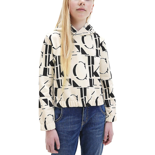 Textil Criança Sweats Calvin Klein Trim JEANS IG0IG01519-0F4 Bege