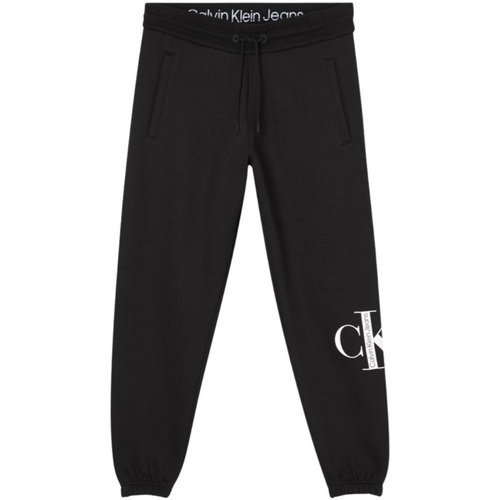 Textil Homem Calças Calvin Klein Jeans J30J322052-BEH Preto