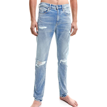 TeMens Homem Calças de ganga Бело-серые кроссовки Maya от top Calvin Klein Jeans J30J322436-1AA/32 Azul