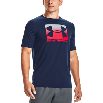 Textil Homem T-Shirt Curry curtas Under Armour 1329581-408 Azul