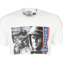 Textil Homem T-Shirt Polo mangas curtas Barbour MTS1137-WH32 Branco