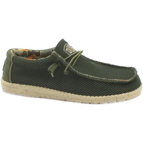 Sapatos Homem Sapatos HEY DUDE HEY-CCC-40161-3VK Verde