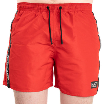 Textil Homem Shorts / Bermudas Emporio Armani tie-dye jersey hoodieA7 9020003R732 Vermelho