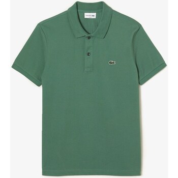 Textil Homem T-shirt Pima Cotton - Blue Lacoste L.12.12 Verde