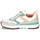 Sapatos Mulher Sapatilhas Levi's OATS REFRESH S Branco / Verde / Laranja