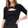 Textil Mulher T-shirts e Pólos Guess  Preto