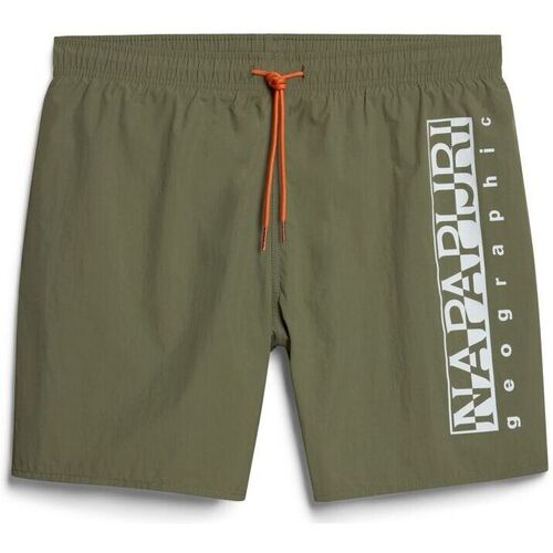Textil Homem Fatos e shorts de banho Napapijri V-BOX NP0A4GAH-GAE GREEN LICHEN Verde