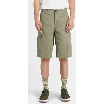 Textil Homem Shorts / Bermudas nchi Timberland TB0A25E4 CARGO SHORT-5901 CASSEL EARTH Verde
