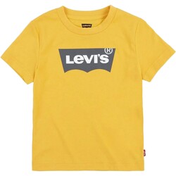 Textil Rapariga T-Shirt mangas curtas Levi's 215569 Amarelo