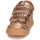 Sapatos Rapariga Sapatilhas de cano-alto Bisgaard THOR V Rosa / Ouro