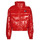 Textil Mulher Quispos Tommy Jeans TJW BADGE GLOSSY PUFFER Vermelho