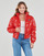 Textil Mulher Quispos Tommy Jeans TJW BADGE GLOSSY PUFFER Vermelho