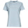 Textil Mulher T-Shirt AM0AM10268s curtas Tommy Hilfiger REG FROSTED CORP LOGO C-NK SS Azul / Céu