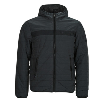 Tommy Hilfiger GMD PADDED HOODED JACKET Preto
