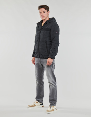 Tommy Hilfiger GMD PADDED HOODED JACKET Preto