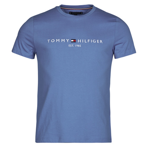 Textil Homem T-Shirt mangas curtas TOMMY honored Hilfiger TOMMY honored LOGO TEE Azul