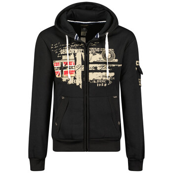 Textil Rapaz Sweats Geographical Norway FOHNSON Preto