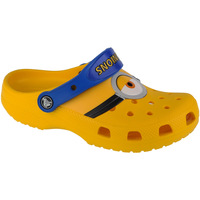 Sapatos Rapaz Chinelos adult Crocs Fun Lab Classic I AM Minions Kids Clog Amarelo