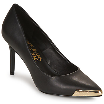 Sapatos Mulher Escarpim Versace Jeans Couture 75VA3S50 Preto / Ouro