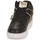 Sapatos Mulher Sapatilhas de cano-alto Versace Jeans Couture 75VA3SJ1 Preto / Ouro