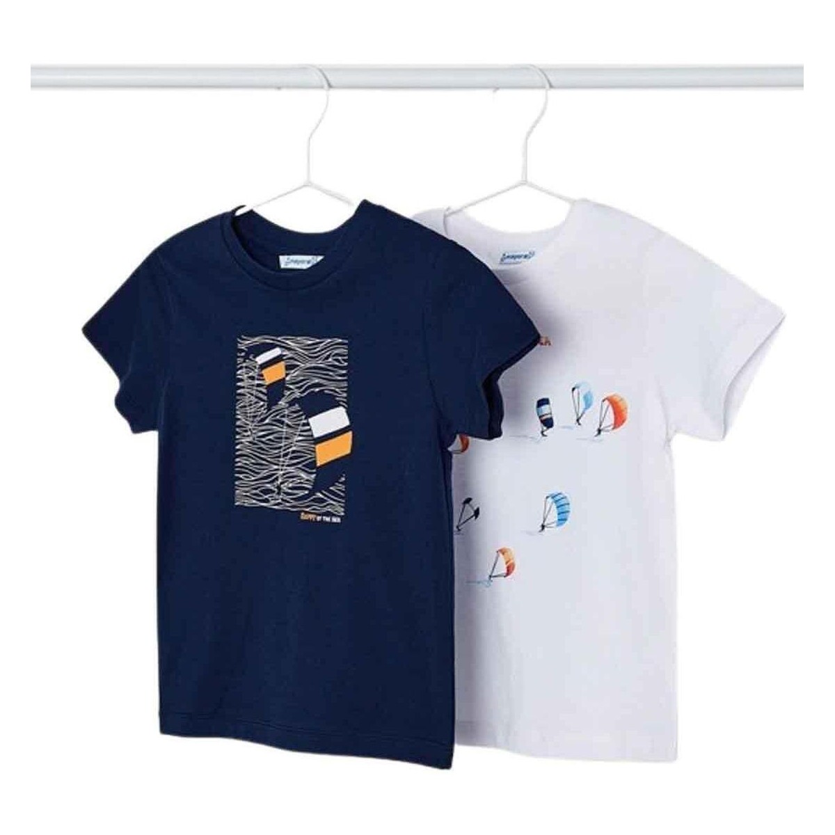 Textil Rapaz T-shirts puffer e Pólos Mayoral  Azul