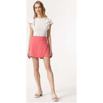 Textil Mulher Shorts / Bermudas Tiffosi 10048898-639-9-3 Rosa