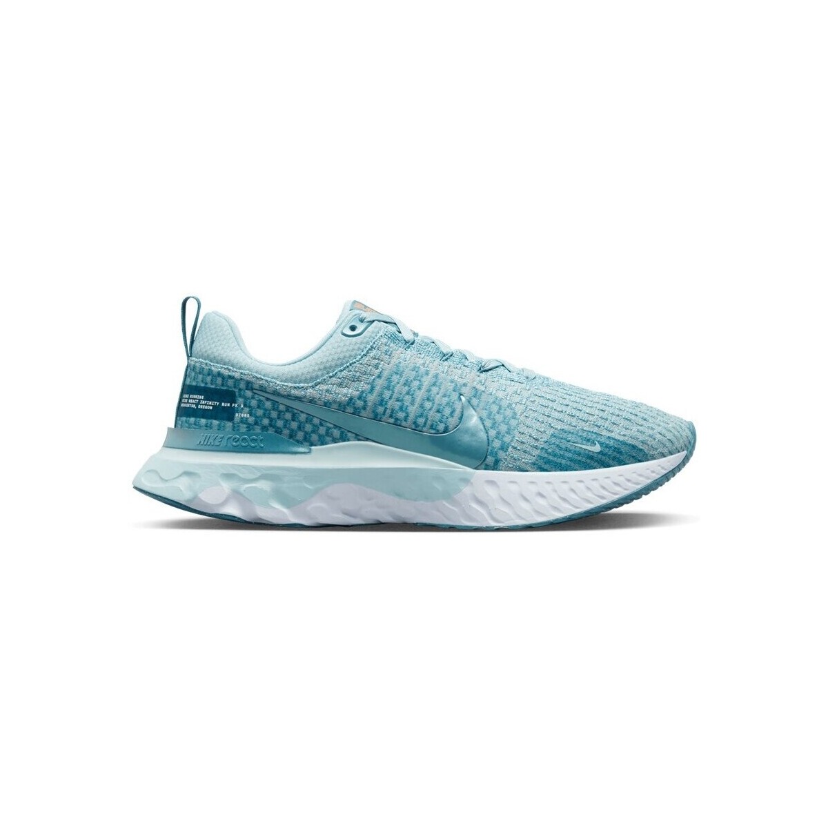 Sapatos Homem Sapatilhas de corrida Nike React Infinity 3 Cor azul-turquesa