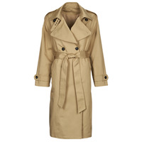 Textil Mulher Trench Betty London  Bege
