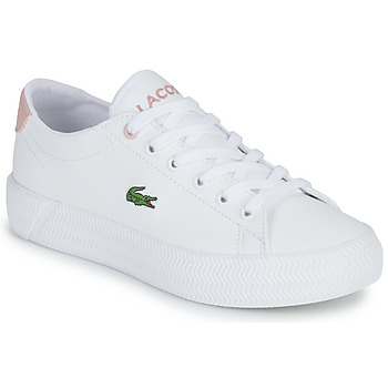 Sapatos Rapariga Sapatilhas Lacoste tennis GRIPSHOT Branco / Rosa
