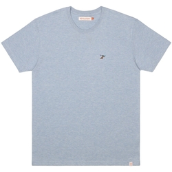 Textil Homem T-shirts e Pólos Revolution T-Shirt Regular 1308 RUN - Light Blue Azul