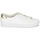Sapatos Mulher Sapatilhas MICHAEL Michael Kors IRVING Branco / Dourado