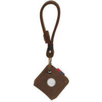 Acessórios Porta-chaves Herschel Keychain + Tile Brown Pebbled Nubuck CASTANHO