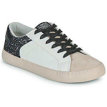 Sapatos Mulher Sapatilhas Roupa interior homemises BLOOM Branco / Preto
