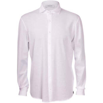 Textil Homem Camisas mangas comprida Gran Sasso  Branco