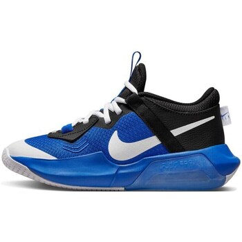 Sapatos Criança Sapatilhas de basquetebol Nike Yellow Air Zoom Crossover Azul, Preto