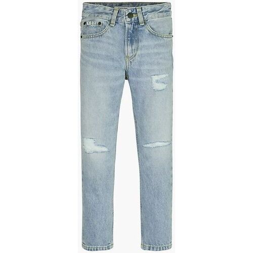 Textil Rapaz Calças de ganga Calvin women Klein Jeans IB0IB01548 DAD FIT-CHALKY BLUE DSTR Azul