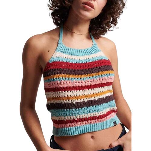 Textil Mulher T-shirts e Pólos Superdry  Multicolor