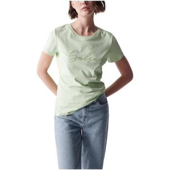 Textil Homem T-Shirt mangas curtas Salsa  Verde