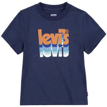 Textil Rapaz T-shirts e Pólos Levi's 8EH892-BCF-3-17 Azul