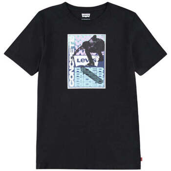 Textil Rapaz T-shirts e Pólos Levi's 8EH898-023-2-21 Preto
