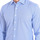 Textil Homem Camisas mangas comprida CafÃ© Coton ALPHONSE3-82HDC Azul