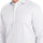 Textil Homem Camisas mangas comprida CafÃ© Coton CHAMOIS13-33LS Branco