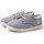 Sapatos Criança Sapatos & Richelieu Javer Zapatillas  Blucher Lino 130-35 Indigo Azul