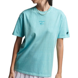 Textil Mulher T-shirts e Pólos Superdry  Azul