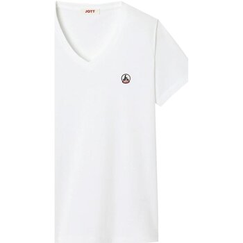 Textil Mulher T-shirts Black e Pólos JOTT CANCUN Branco