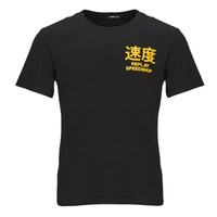 TeDamen Homem T-Shirt mangas curtas Replay M6659 Preto