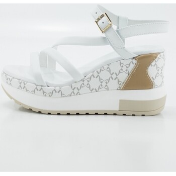 Sapatos Mulher Sandálias NeroGiardini Sandalias  en color blanco para señora Branco