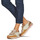 Sapatos Mulher high-waisted raw-cut denim shorts BRIT PRINT LUX W Branco / Bege