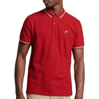 Textil Homem T-shirts e Pólos Superdry  Vermelho